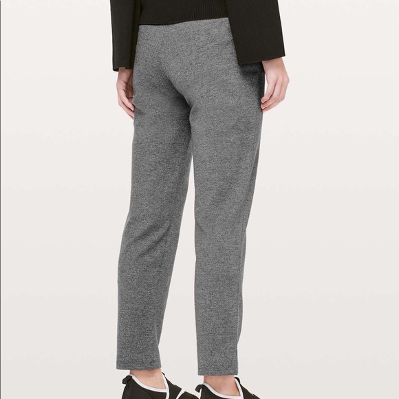 Lululemon On The Move Pant Grey Ponte 6 - Picture 3 of 11